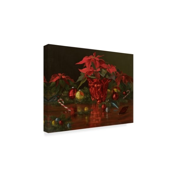Christopher Pierce 'A Christmas Table' Canvas Art,14x19